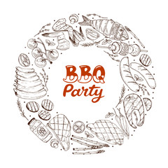 bbq and grill banner