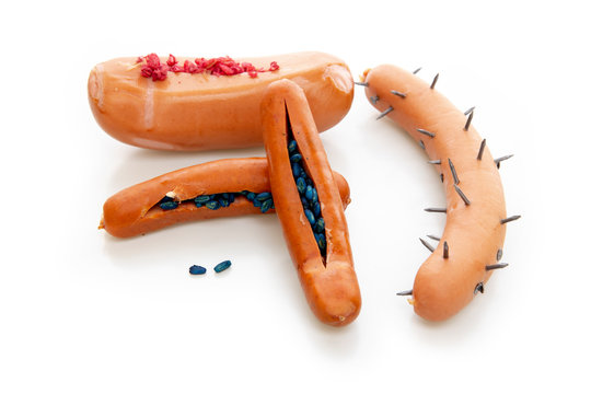 Gift und N&auml;gel als K&ouml;der f&uuml;r Tiere