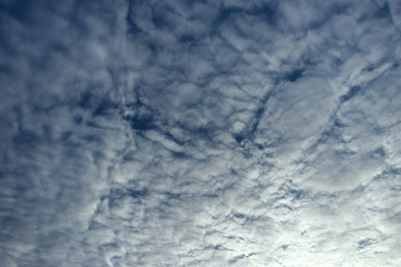 Blue sky and clouds. Sky and clouds background. Sky background