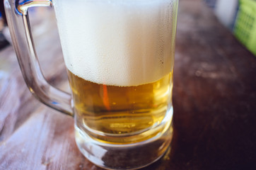 ice cold craft beer