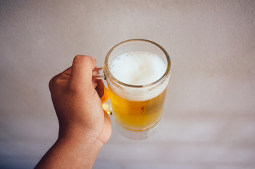 ice cold craft beer