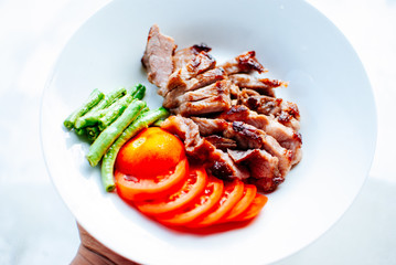 Thai style grilled steak