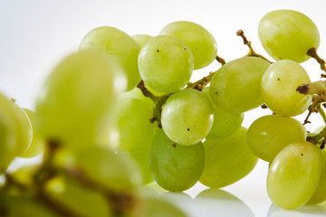 Weintrauben grün Obst