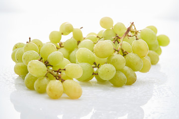 Weintrauben grün Obst
