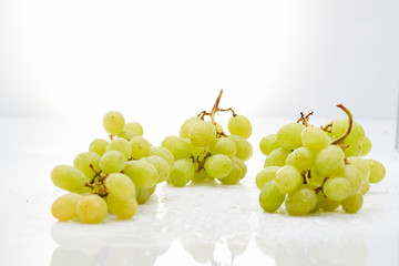 Weintrauben grün Obst