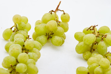 Weintrauben grün Obst