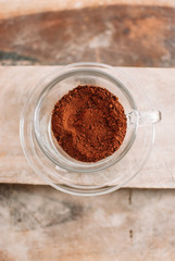 strong espresso coffee