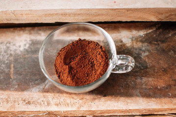 strong espresso coffee