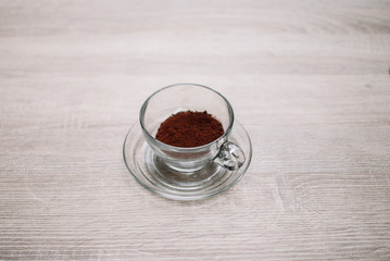 strong espresso coffee