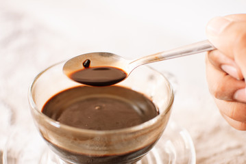 strong espresso coffee