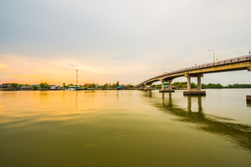 Obraz premium I stood under the bridge.5