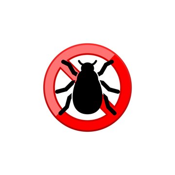 recommend clip art: Anti no bedbug insect symbol illustration