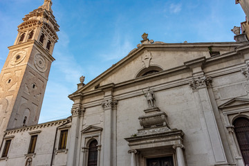 Italy, Venice, ancient basilica in the historic center.