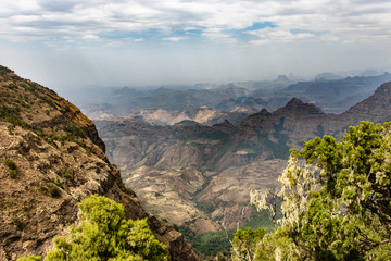 Äthiopien, Simion Gebirge