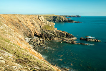 The Cliff Edge at Marloes