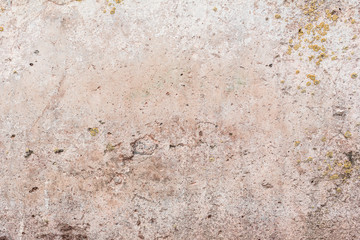 Wall fragment with scratches and cracks