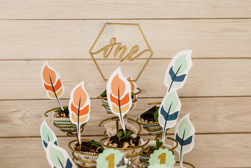 easter card with eggs and spring flowers