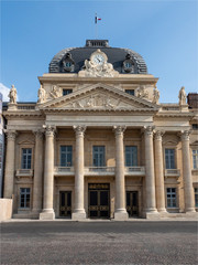 Obraz premium façade de l'École Militaire à Paris