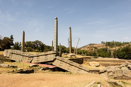 Stehlenpark in Axsum, &Auml;thiopien