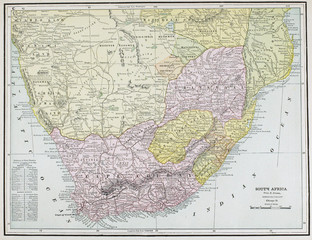 Old map. Engraving image