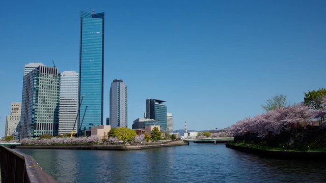 OBP 大阪ビジネスパークの空（タイムラプス）