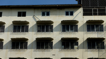 old building and sky