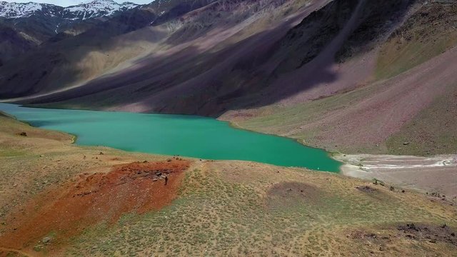 Chandrataal Lake In Spiti Valley. Himalayas