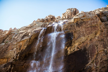 Fototapeta na wymiar Mountain Waterfall