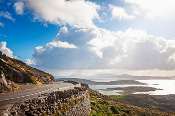 Ring of Kerry, Ireland, mountain road
