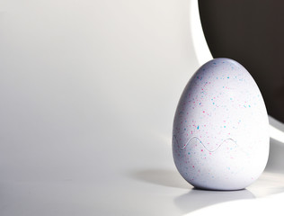Easter Egg. Easter egg with the inscription .Easter ideas. Happy Easter.