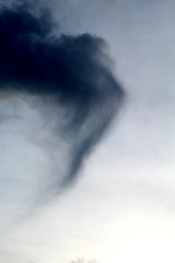 nuvem escura depois da chuva