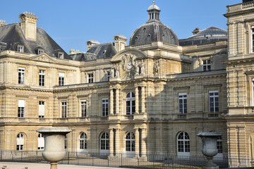 Palais au jardin du Luxembourg à Paris, France