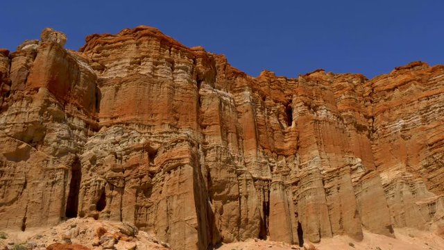 Scenic desert cliffs and buttes at Red Rock Canyon State Park - travel photography