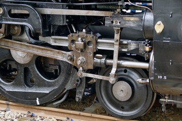 《蒸気機関車》秋田県大仙市