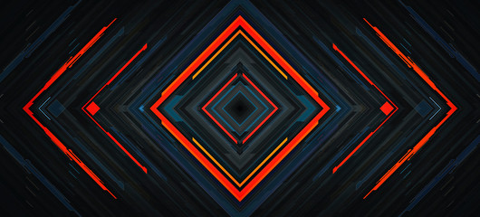 Dark abstract technology background.