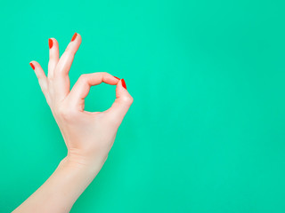 The A-Ok Hand Sign is signify that everything s going just fine. This is the perfect hand gesture...