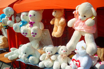 lots of Teddy bears