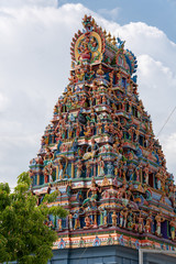 Gopuram of Sri Srinivasa Perumal Temple