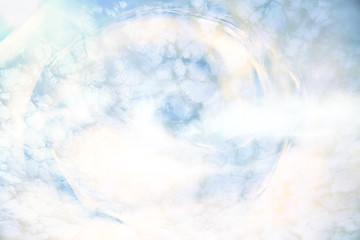 abstract sky background / blurred texture spring sky, clouds landscape wallpaper