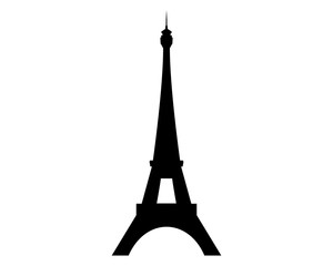 Torre Eiffel logo vettoriale - Parigi, Francia 