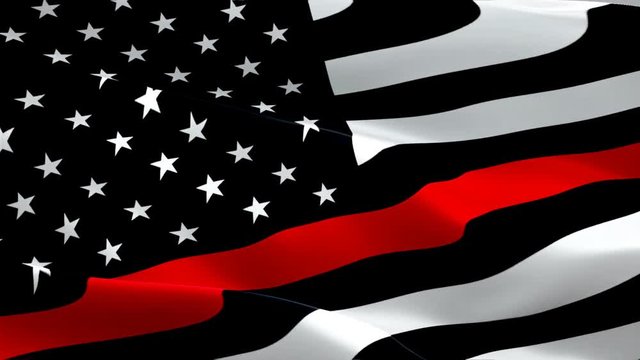 Firefighter Memorial USA. USA EMERGENCY SERVICES. THIN RED LINE USA FLAG. Us Flag Best Firefighter Profession Usa Flag Pride. Great for the firehouse to show your support video footage HD