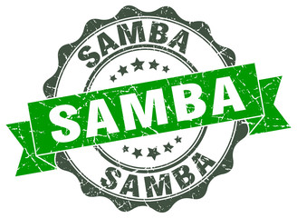 samba stamp. sign. seal