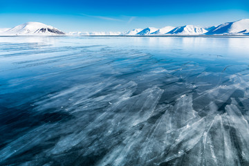 Icy seascapes of Arctic Ocean. © Risto