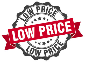 Obraz premium low price stamp. sign. seal