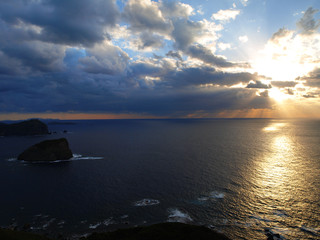 Fototapeta premium 夕暮れの海