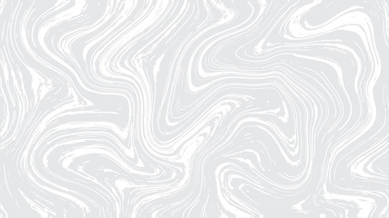 Vector White Marble Texture. Neutral Light Gray White Marbling Paper Background. Elegant Luxury Backdrop. Liquid Paint Swirled Patterns. Japanese Suminagashi or Turkish Ebru Technique. 9:16 HD Format. - obrazy, fototapety, plakaty