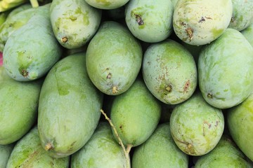 Mango fruit is delicious at street food