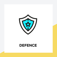 DEFENCE LINE ICON SET