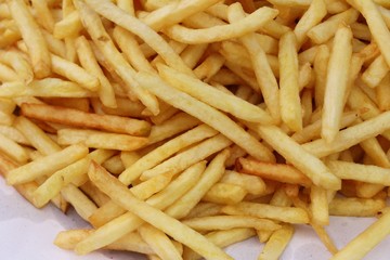French fries is delicious at street food