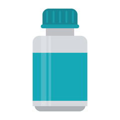 medicine drugs bottle isolated